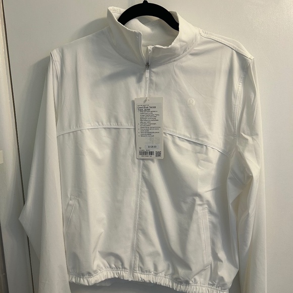 Lululemon Court Rival Tennis Track Jacket Size 12 - Picture 2 of 5